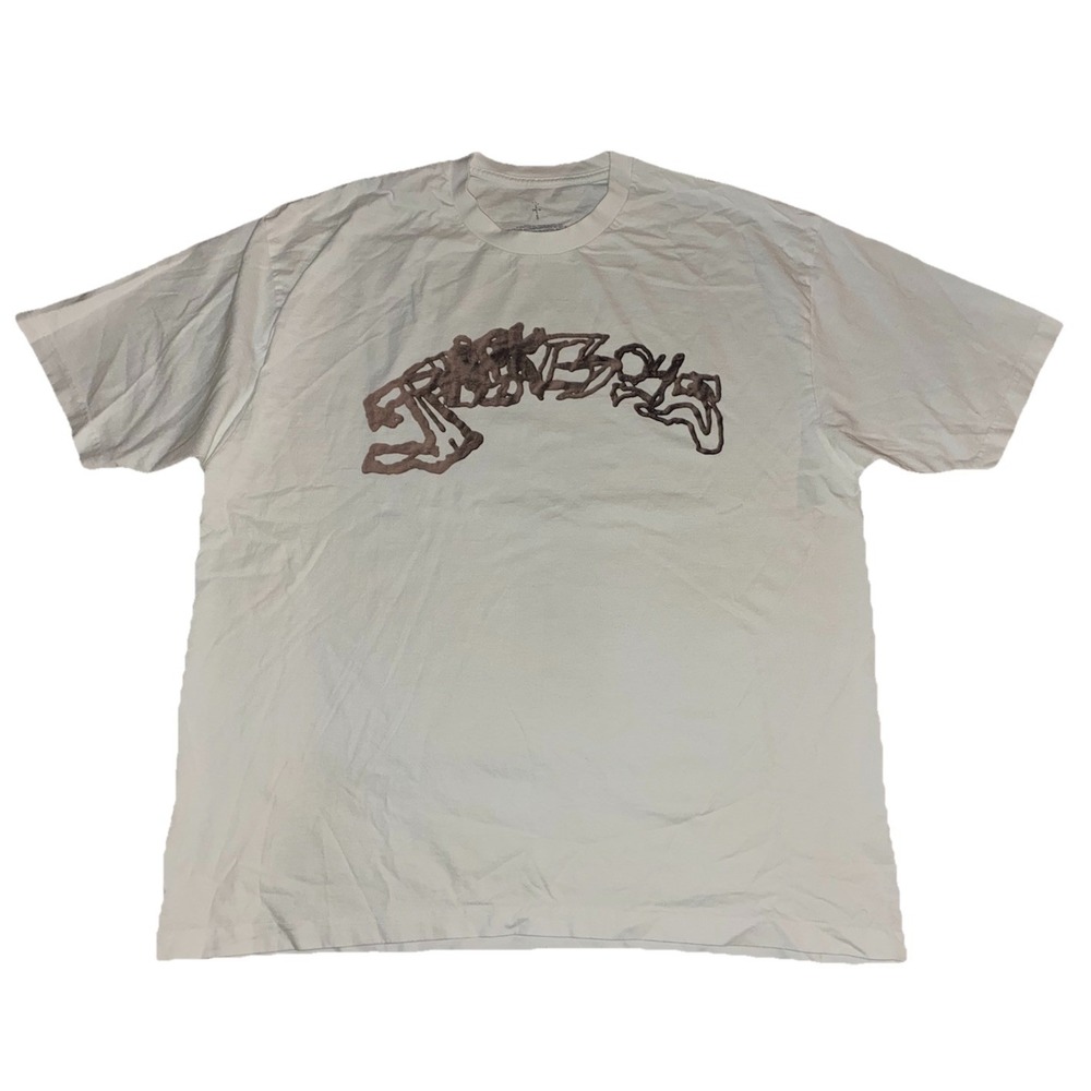 Travis Scott‎ JackBoys 2 Tee XXL White Album Release Merch NEW *spot